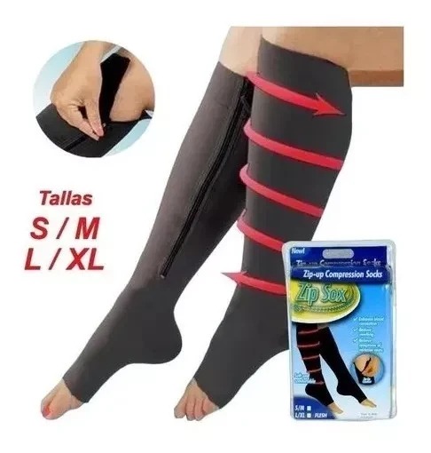 Miniatura 3 de Medias De Compresion Anti Varices Unisex
